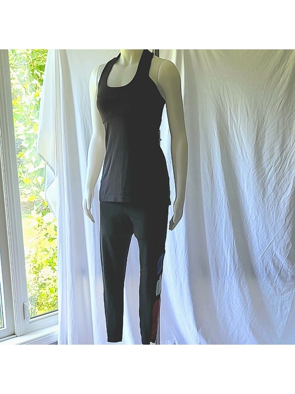 Lululemon Workout Black Tank Top Size 6